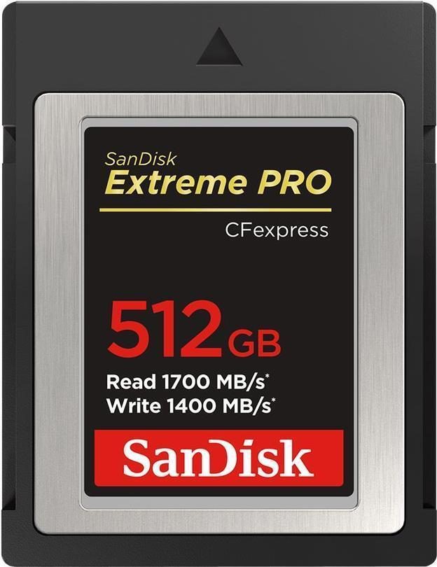 SanDisk Extreme PRO CFexpress Speicherkarte Type B 512GB von Sandisk