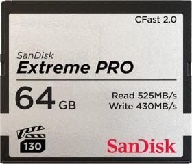 SanDisk Extreme PRO R525/W430 CFast 2.0 CompactFlash Card 64GB von Sandisk