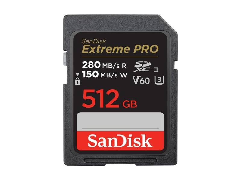 SanDisk Extreme PRO SDXC UHS-II Speicherkarte 512GB von Sandisk