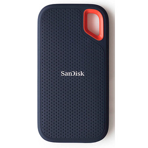 SanDisk Extreme Portable SSD V2 2 TB externe SSD-Festplatte schwarz, orange von Sandisk