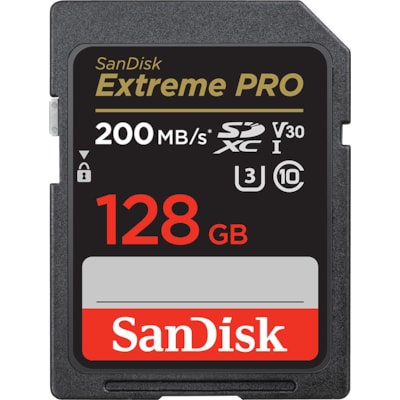 SanDisk Extreme Pro 128 GB SDXC UHS-I-Speicherkarte (2022) bis 200 MB/s von Sandisk