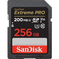 SanDisk Extreme Pro 256 GB SDXC UHS-I-Speicherkarte (2022) bis 200 MB/s von Sandisk