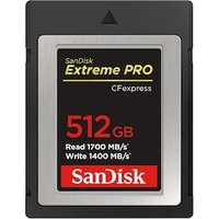 SanDisk Extreme Pro 512 GB CFexpress Typ B Speicherkarte bis zu 1700 MB/s SanDisk Extreme Pro 512 GB CFexpress Typ B Speicherkarte bis zu 1700 MB/s von Sandisk