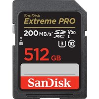 SanDisk Extreme Pro 512 GB SDXC UHS-I-Speicherkarte (2022) bis 200 MB/s von Sandisk