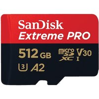 SanDisk Extreme Pro 512 GB microSDXC UHS-I Speicherkarte bis 200 MB/s von Sandisk