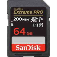 SanDisk Extreme Pro 64 GB SDXC UHS-I-Speicherkarte (2022) bis 200 MB/s von Sandisk