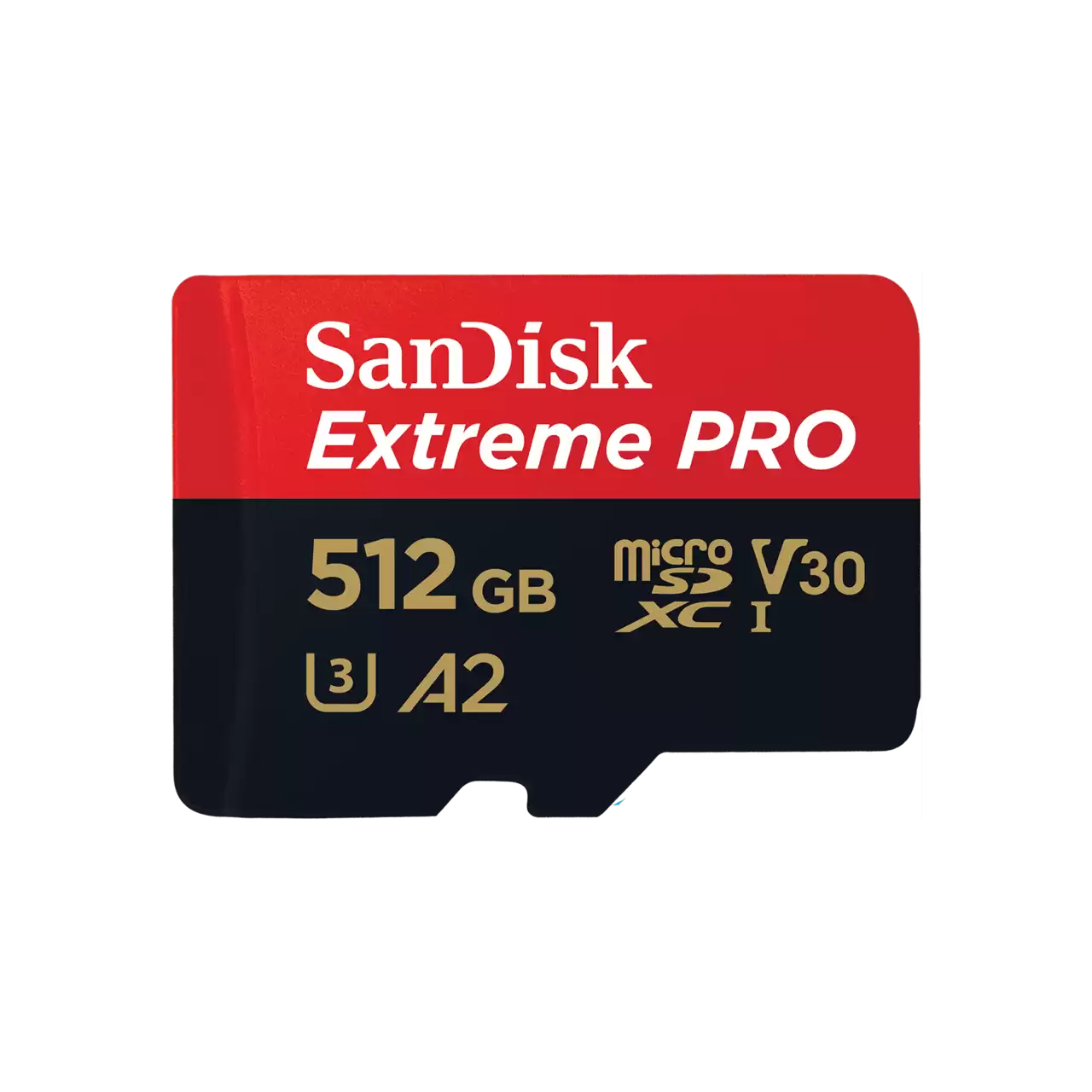 SanDisk Extreme Pro - Flash-Speicherkarte (microSDXC-an-SD-Adapter inbegriffen) - 512 GB - A2 / Video Class V30 / UHS-I U3 / Class10 - microSDXC UHS-I von Sandisk