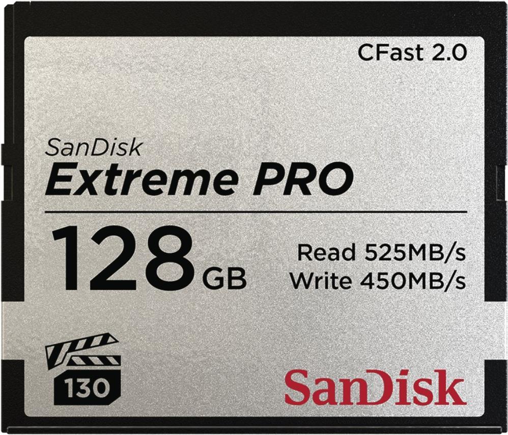 SanDisk Extreme Pro - Flash-Speicherkarte - 128 GB - CFast 2.0 von Sandisk