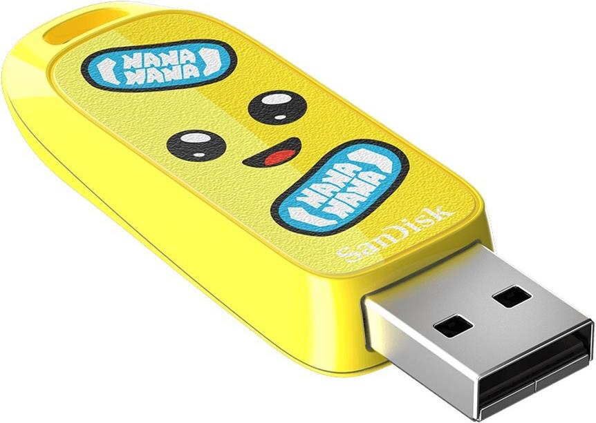 SanDisk Fortnite - Peely Edition USB-Flash-Laufwerk (SDCZIF-256G-G46) von Sandisk