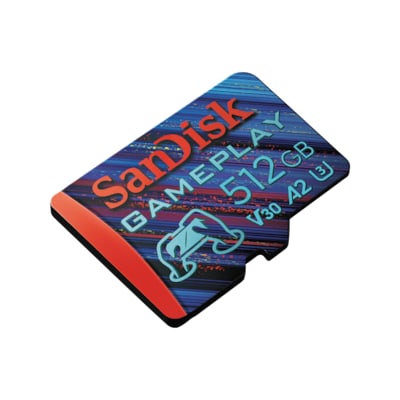 SanDisk GamePlay 512 GB microSDXC UHS-I-Speicherkarte bis 190 MB/s von Sandisk