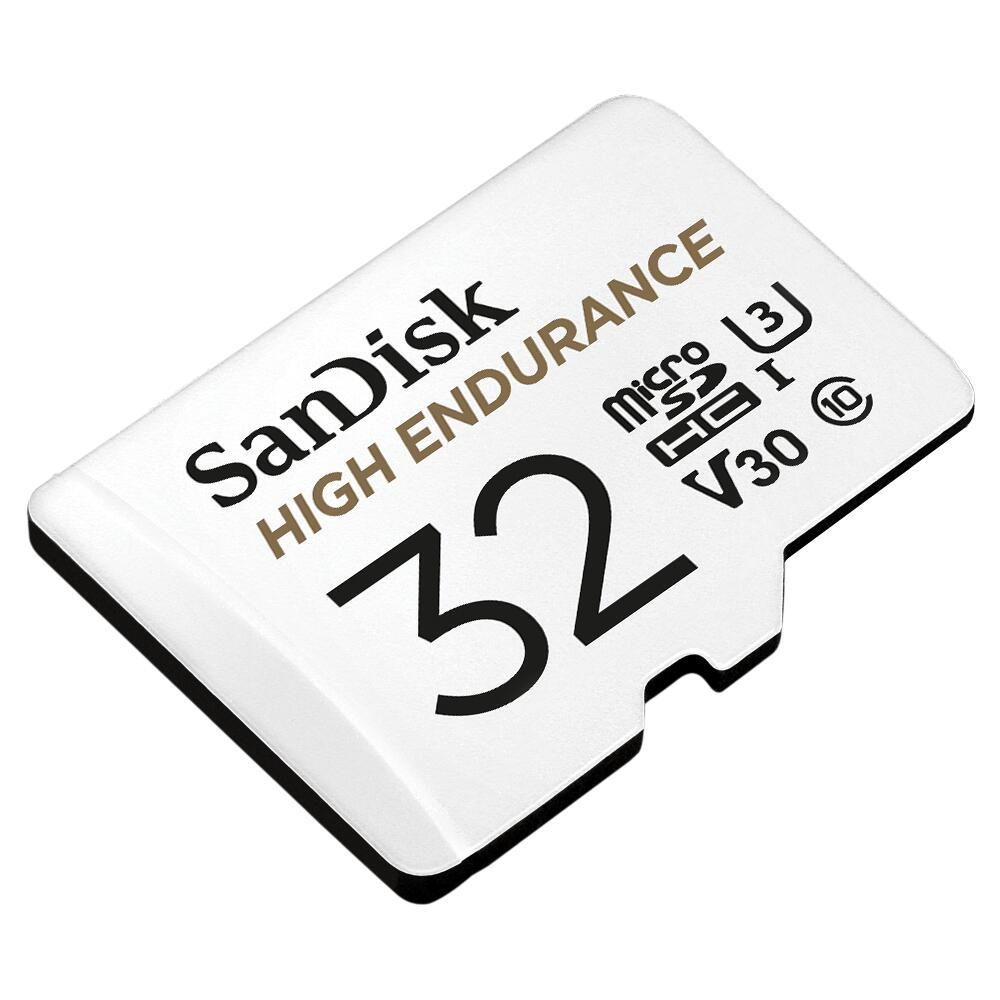 SanDisk High Endurance microSDHC 32GB for dash cams & home monitoring, Full H... von Sandisk