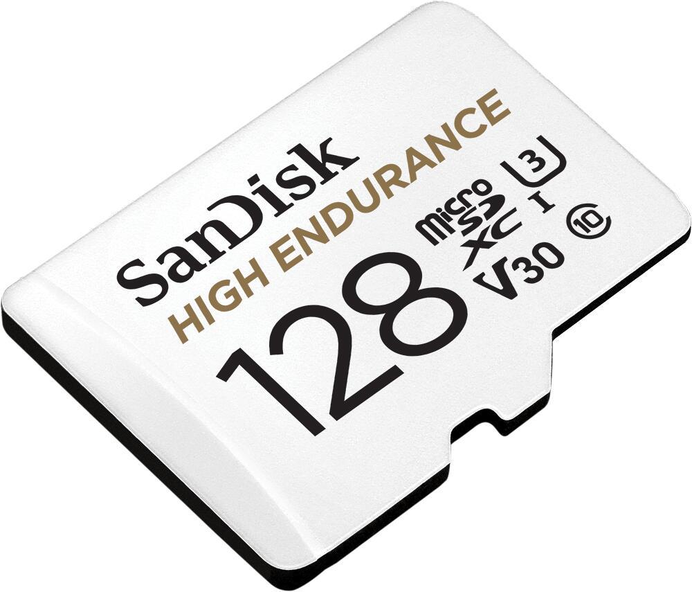 SanDisk High Endurance microSDXC Speicherkarte 128GB + SD Adapter SanDisk High Endurance microSDXC Speicherkarte 128GB + SD Adapter von Sandisk