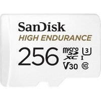 SanDisk High Endurance microSDXC 256 GB Speicherkarte Kit von Sandisk
