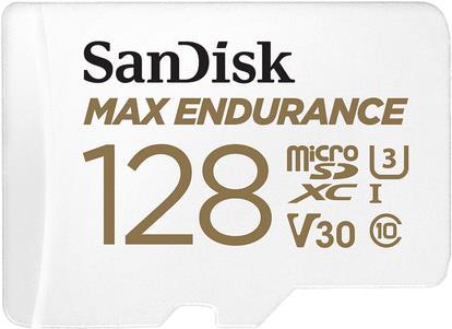 SanDisk Max Endurance - Flash-Speicherkarte (microSDXC-an-SD-Adapter inbegriffen) - 128GB - Video Class V30 / UHS-I U3 / Class10 - microSDXC UHS-I (SDSQQVR-128G-GN6IA) von Sandisk