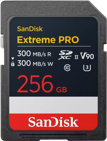 SanDisk SD Extreme PRO 256GB UHS-II V90 - Secure Digital (SD) (SDSDXDM-256G-GN4IN) von Sandisk