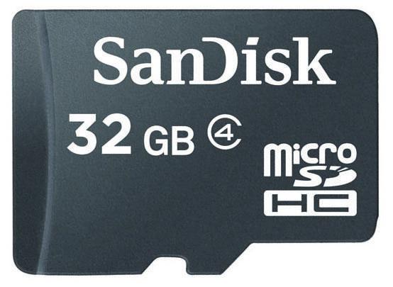 SanDisk SDHC Card Micro 32GB Speicherkarte von Sandisk