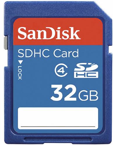 SanDisk SDSDB-032G SDHC-Karte 32GB Class 4 von Sandisk