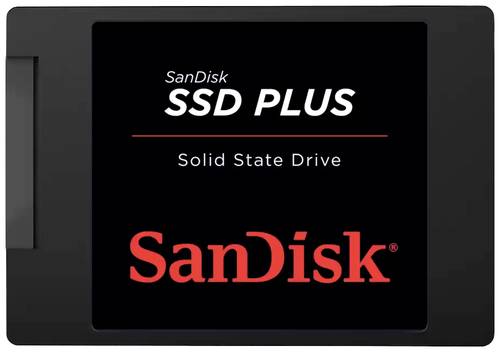 SanDisk SSD PLUS 1TB Interne SATA SSD 6.35cm (2.5 Zoll) SATA 6 Gb/s Retail SDSSDA-1T00-G27 von Sandisk