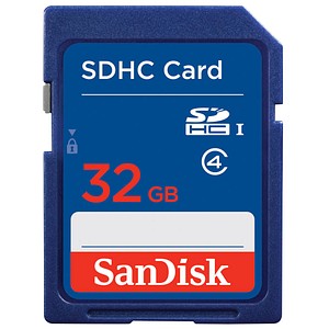SanDisk Speicherkarte SDHC-Card 32 GB von Sandisk