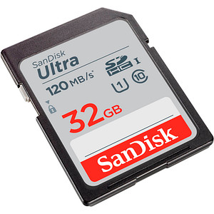 SanDisk Speicherkarte SDHC-Card Ultra 32 GB von Sandisk