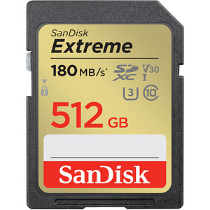 SanDisk Speicherkarte SDXC-Card Extreme 512 GB von Sandisk