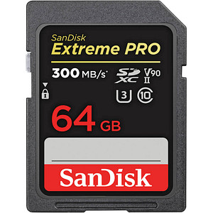SanDisk Speicherkarte SDXC-Card Extreme Pro 64 GB SanDisk Speicherkarte SDXC-Card Extreme Pro 64 GB von Sandisk