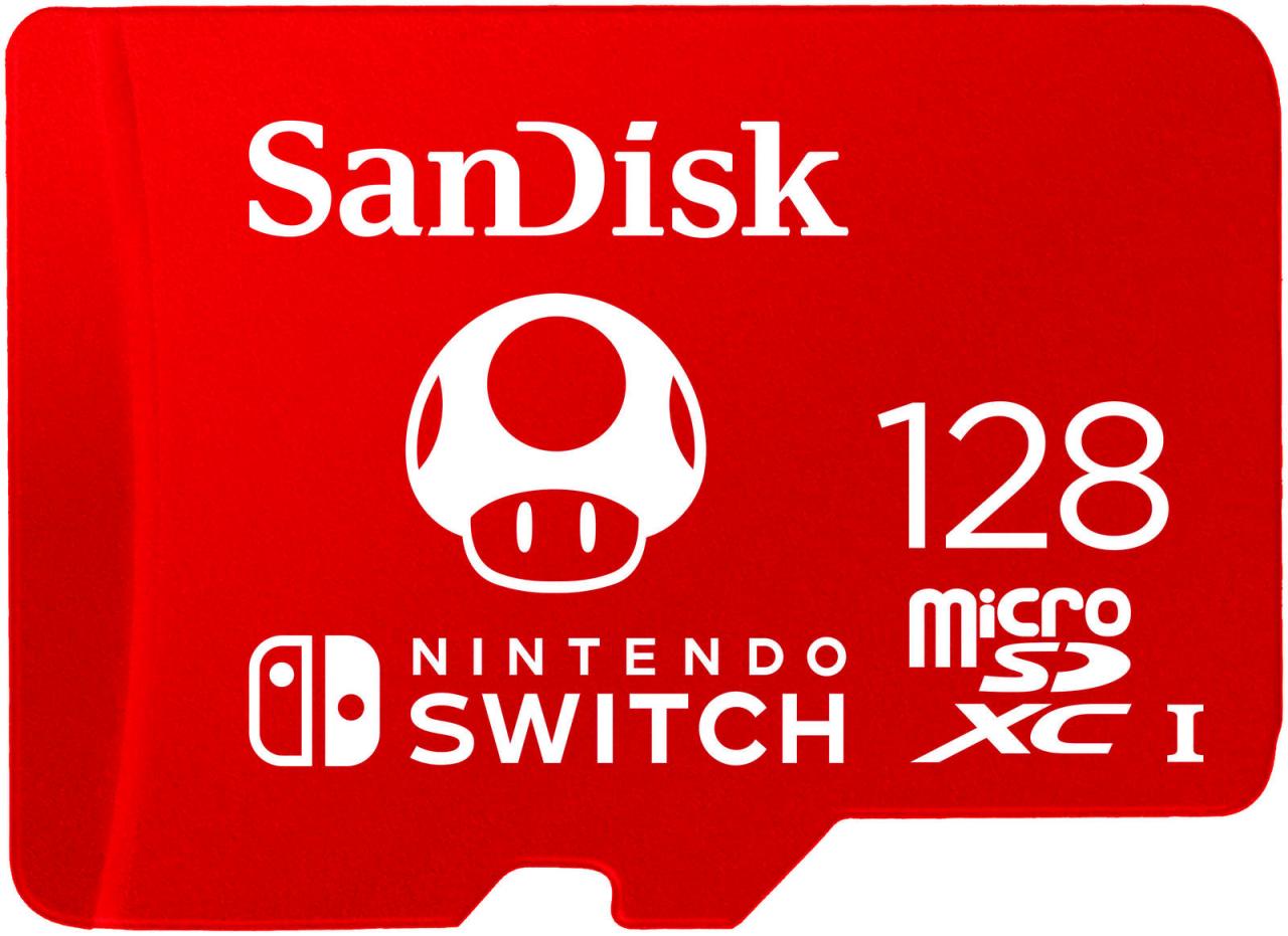 SanDisk Speicherkarte für Nintendo Switch 128GB SanDisk Speicherkarte für Nintendo Switch 128GB von Sandisk