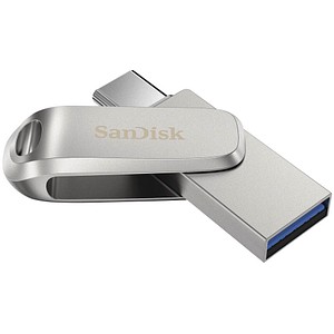 SanDisk USB-Stick Ultra Dual Drive Luxe Type-C silber 1 TB SanDisk USB-Stick Ultra Dual Drive Luxe Type-C silber 1 TB von Sandisk