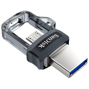 SanDisk USB-Stick Ultra Dual Drive M3.0 grau 32 GB von Sandisk