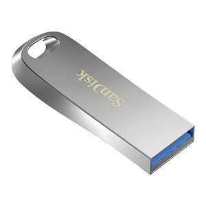 SanDisk USB-Stick Ultra Luxe silber 128 GB von Sandisk