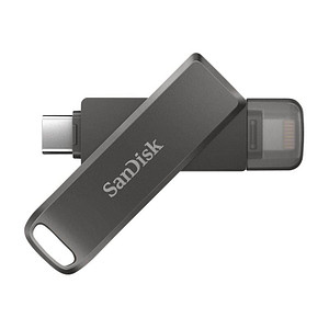 SanDisk USB-Stick iXpand Luxe schwarz 128 GB von Sandisk