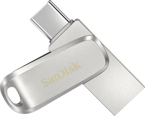 SanDisk Ultra® Dual Luxe Type-C™ USB-Zusatzspeicher Smartphone/Tablet Silber 256GB USB-C® USB 3. von Sandisk