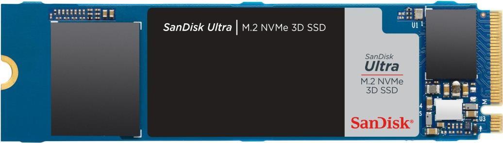 SanDisk Ultra 3D - SSD - 2 TB - intern - M.2 2280 - PCIe 3.0 x4 (NVMe) von Sandisk