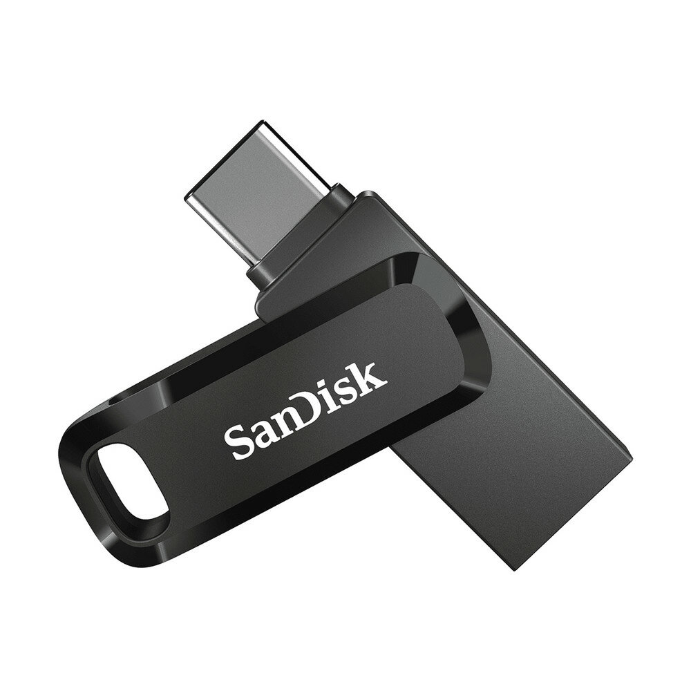 SanDisk Ultra Dual Drive Go USB-Stick 64 GB USB Type-A / USB Type-C 3.2 Gen 1 (3.1 Gen 1) Schwarz von Sandisk
