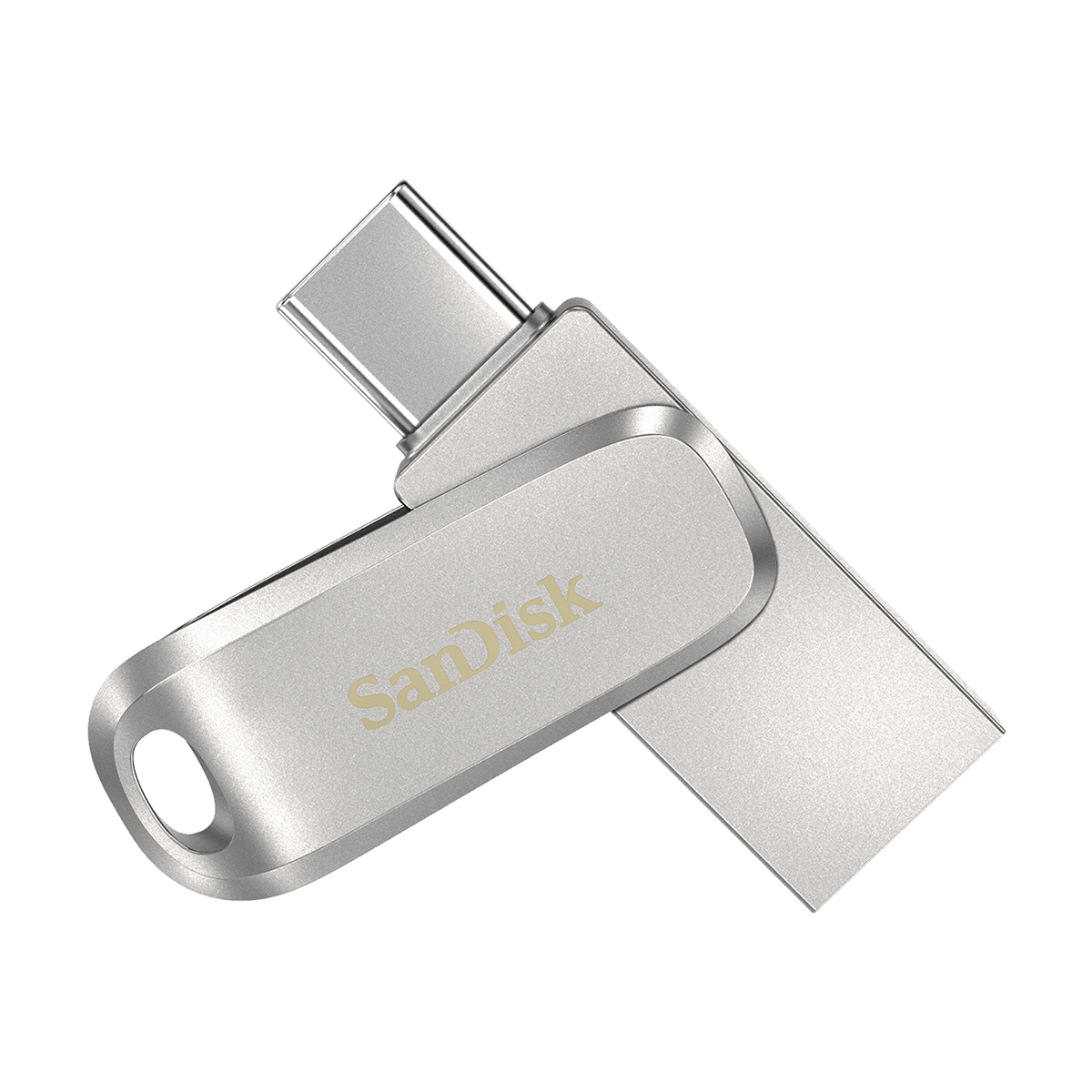 SanDisk Ultra Dual Drive Luxe 256GB Silber - USB-Stick, Typ-C/Typ-A 3.0 von Sandisk