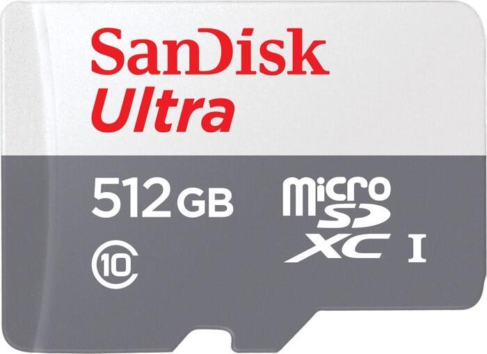 SanDisk Ultra microSDXC 512GB + SD Adapter SanDisk Ultra microSDXC 512GB + SD Adapter von Sandisk