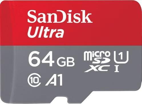 SanDisk Ultra microSDXC Speicherkarte 64GB + SD Adapter SanDisk Ultra microSDXC Speicherkarte 64GB + SD Adapter von Sandisk