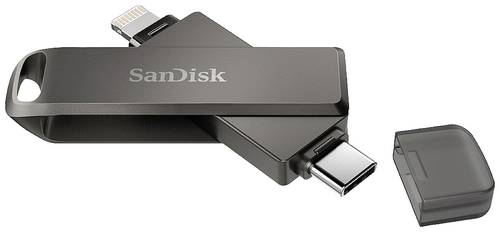 SanDisk iXpand® Luxe USB-Stick 128GB Schwarz SDIX70N-128G-GN6NE Apple Lightning, USB-C® USB 3.1 (G von Sandisk