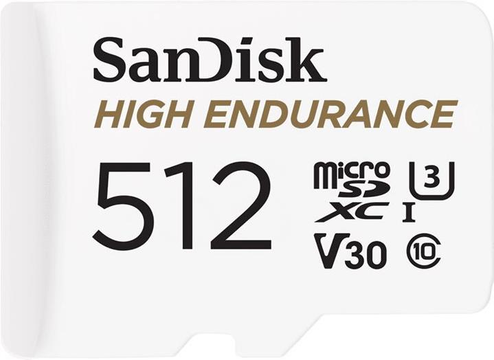 SanDisk microSDXC 512GB HE w/Adapter (SDSQQNR-512G-GN6IA) von Sandisk