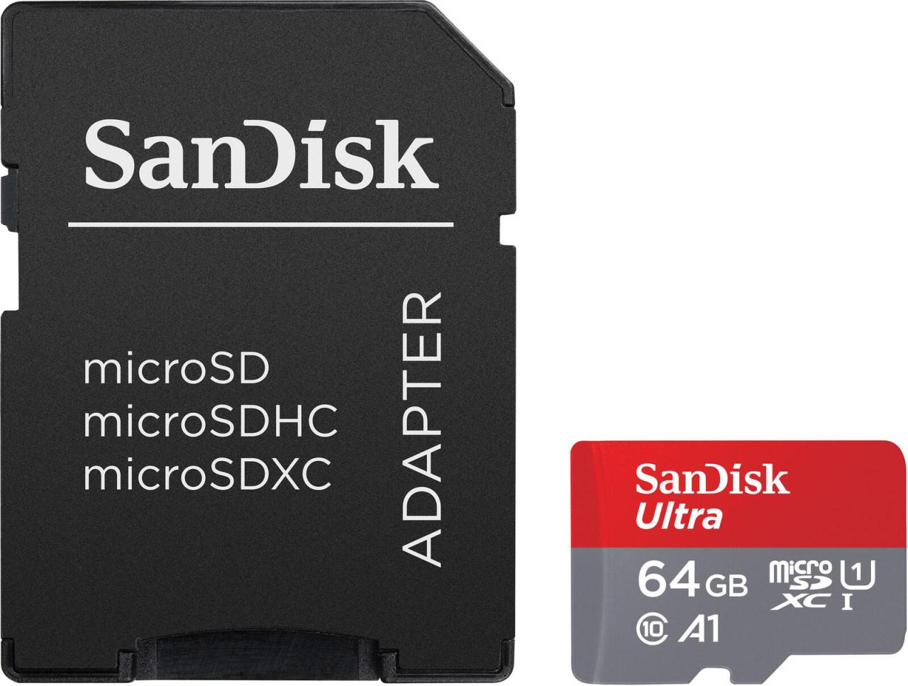 SanDiskUltra microSDXC64GB 2St Speicherkarten von Sandisk