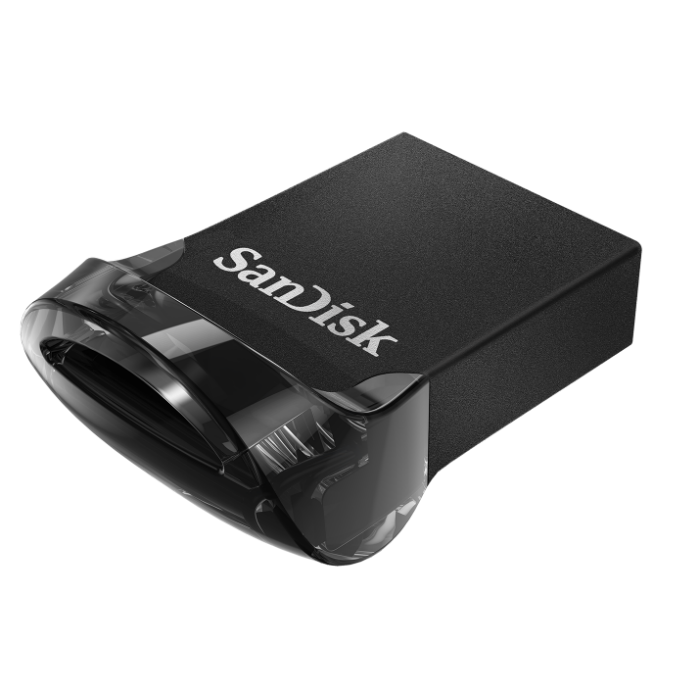 Sandisk 128 GB ULTRA FIT USB 3.1 128GB USB 3.1 (3.1 Gen 2) Typ A Schwarz USB-Stick (SDCZ430-128G-G46) von Sandisk