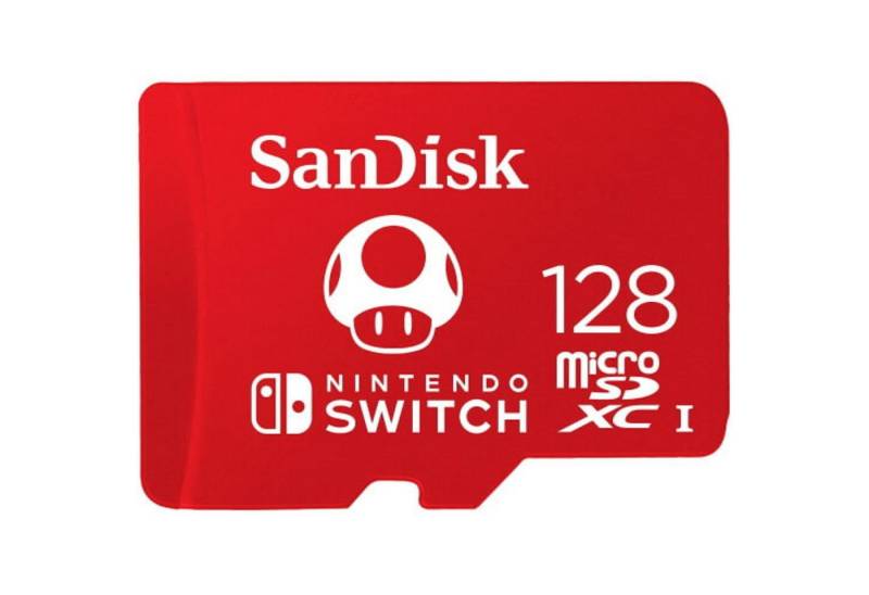 Sandisk 128GB Speicherkarte kompatibel mit Nintendo Switch microSDXC Speicherkarte (128 GB) von Sandisk