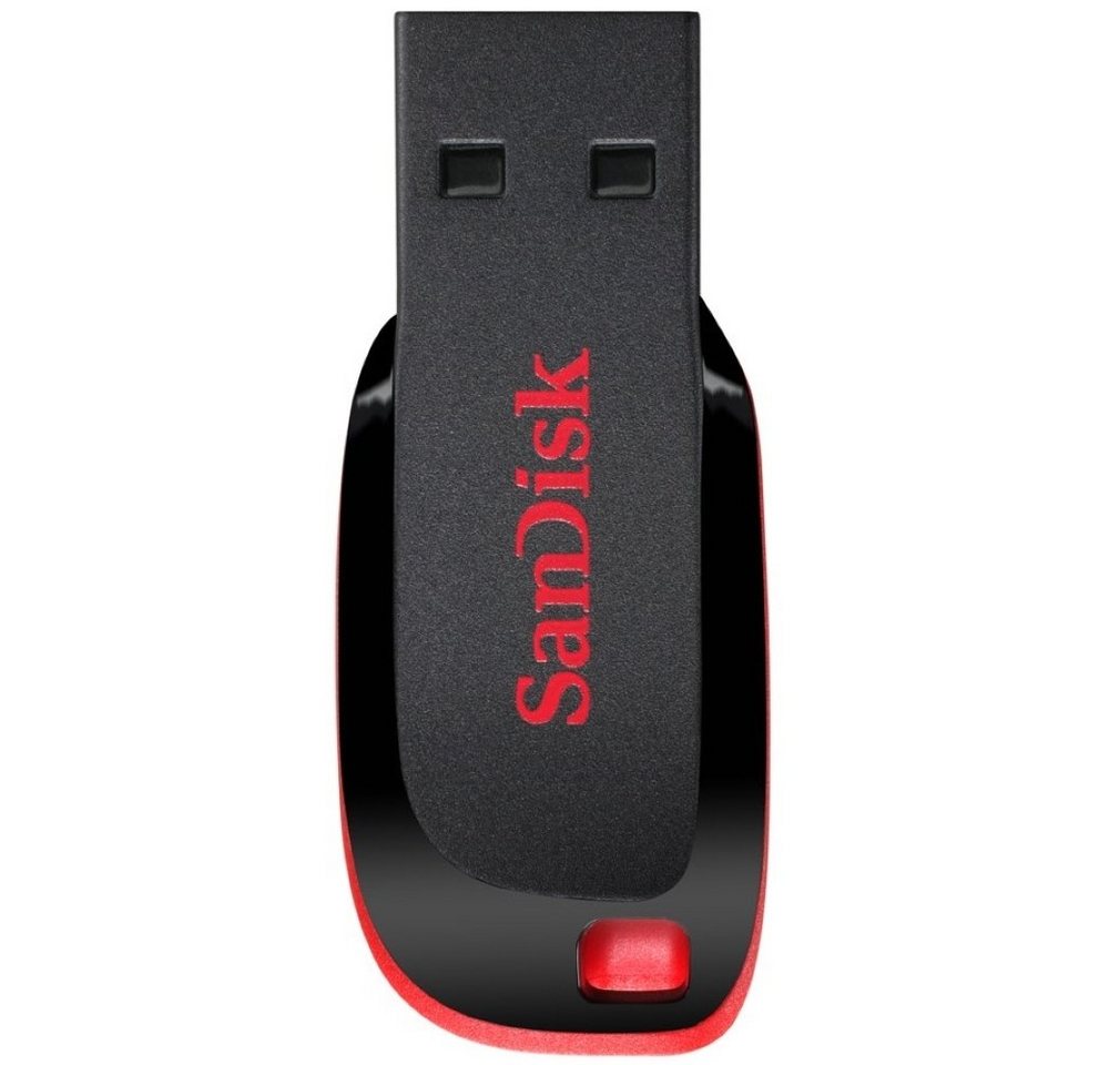 Sandisk Cruzer Blade - 128 GB - Speicherstick - schwarz/rot USB-Flash-Laufwerk Sandisk Cruzer Blade - 128 GB - Speicherstick - schwarz/rot USB-Flash-Laufwerk von Sandisk