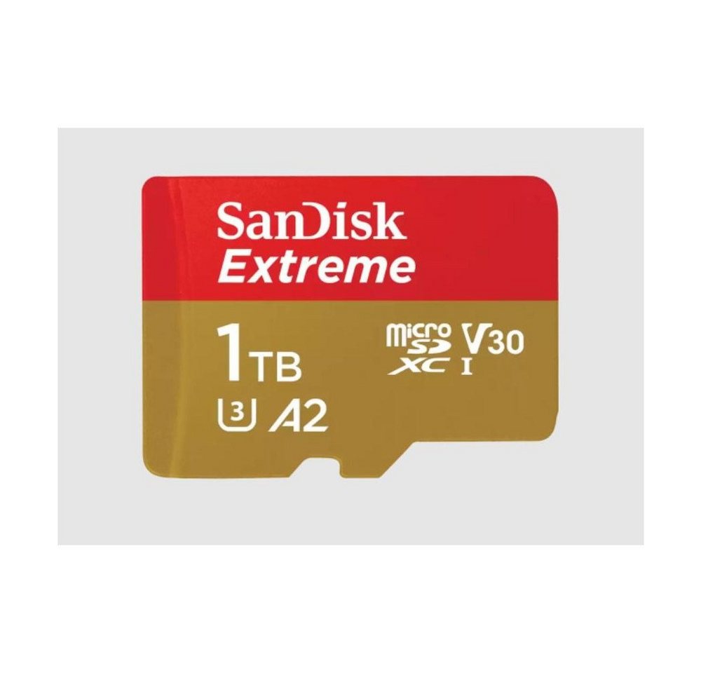 Sandisk Extreme 1TB (R190MB/s) + Adapter + 1 Jahr RescuePRO Deluxe (121590) Speicherkarte von Sandisk