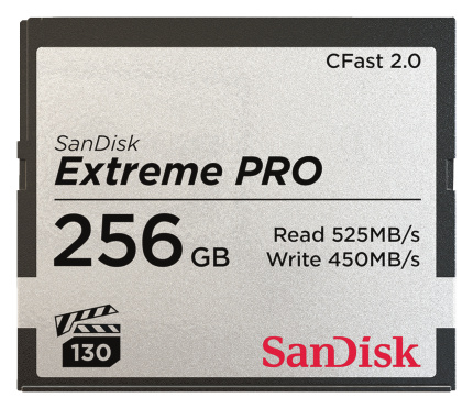 Sandisk Extreme PRO CFAST 2.0 256GB 525MB/s VPG130 von Sandisk