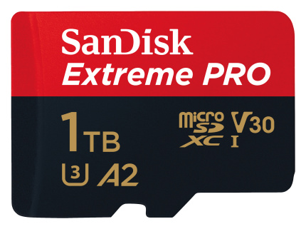 Sandisk Extreme PRO microSDXC 1TB + SD Adapter von Sandisk