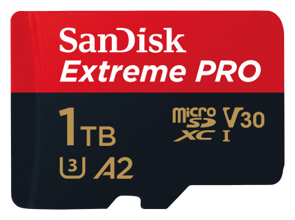 Sandisk Extreme PRO microSDXC 1TB + SD Adapter Sandisk Extreme PRO microSDXC 1TB + SD Adapter von Sandisk