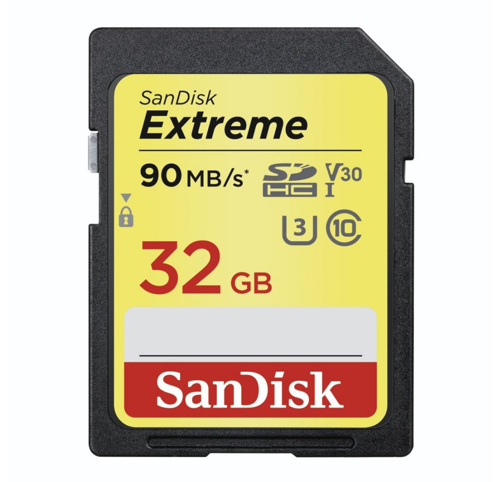 Sandisk Extreme SDHC 32GB (173355) Speicherkarte von Sandisk