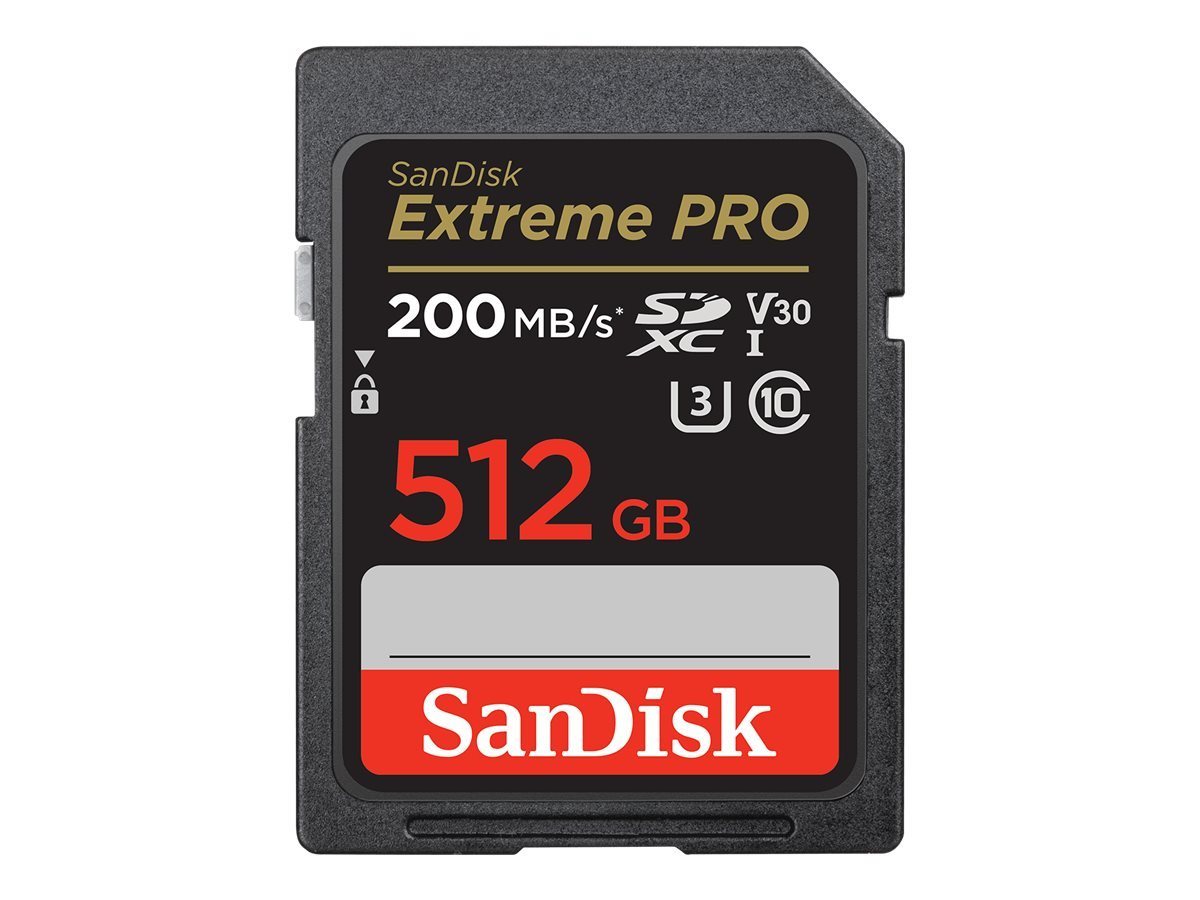 Sandisk SANDISK Extreme Pro 512 GB SDXC Speicherkarte 2022 (bis 200 MB/s, Cl10 Micro SD-Karte Sandisk SANDISK Extreme Pro 512 GB SDXC Speicherkarte 2022 (bis 200 MB/s, Cl10 Micro SD-Karte von Sandisk