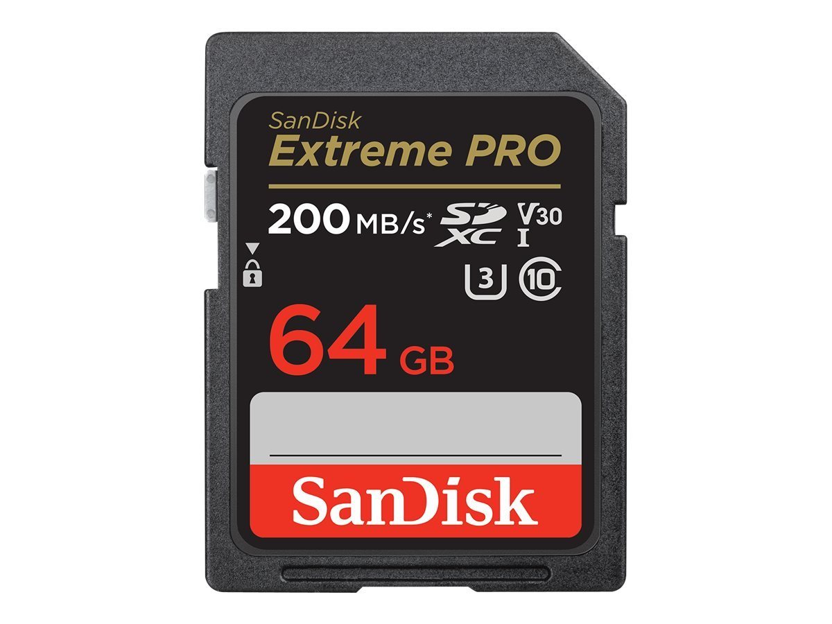Sandisk SANDISK Extreme Pro 64 GB SDXC Speicherkarte 2022 (bis 200 MB/s, Cl10, Micro SD-Karte Sandisk SANDISK Extreme Pro 64 GB SDXC Speicherkarte 2022 (bis 200 MB/s, Cl10, Micro SD-Karte von Sandisk